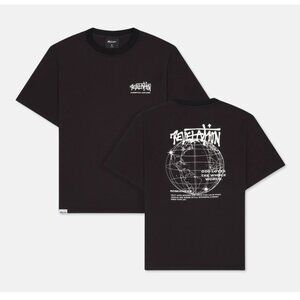 christian apparel revelation Graffiti Tee romans 5:8 God Loves The Whole World